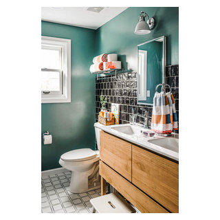 Stylish Kids' Bathroom - Eclectic - Bathroom - Other - by Rockledge ...