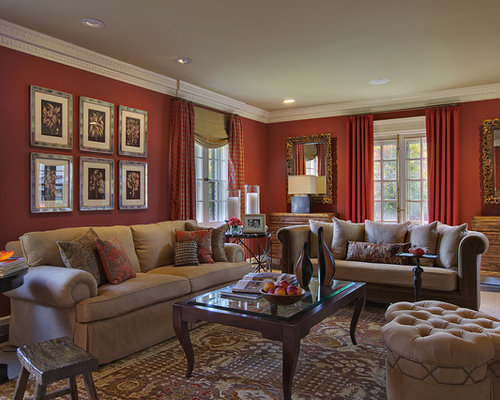 Best Burgundy Curtains Design Ideas & Remodel Pictures | Houzz - SaveEmail