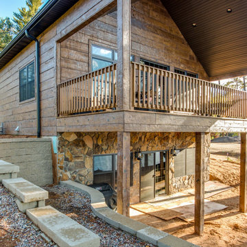 Concrete Log Siding Homes