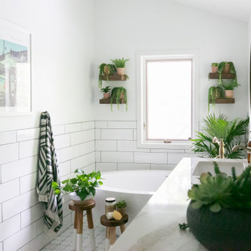 Mid Century Modern Bathroom Remodel