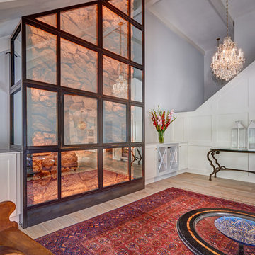 Arden Park Mirrored and Glitter Gold Living Room