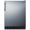 Summit CT662ADA 24"W 5 Cu. Ft. Energy Star Certified Compact - Stainless Steel