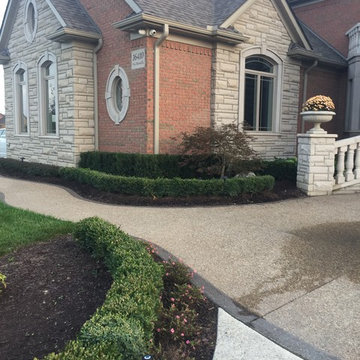 Macomb Township Grand Entrance and Front Landscaping