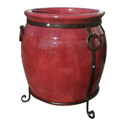 Mexican Arezzo Pot Volcano - Outdoor Pots And Planters