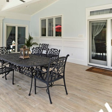 Exterior Remodel Turns Home Backyard into Gorgeous Retreat in Great Falls, Va