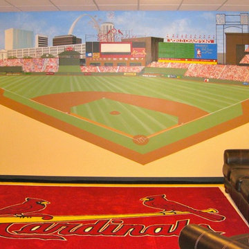 Children's Room murals and graphics