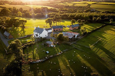 Inspiration for an expansive farmhouse garden shed and building in Devon.