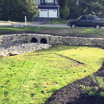 Dry Stone Retaining Wall Culvert