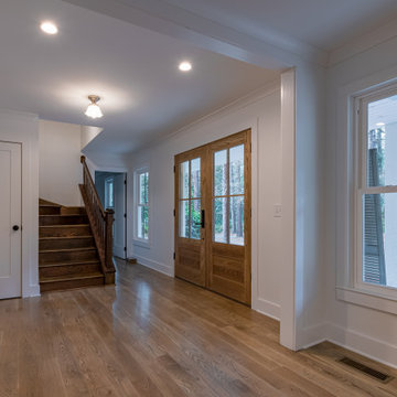 Photo shoot of a beautifully renovated historic, 3 level home in NC.