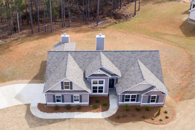 Inspiration for an exterior home remodel in Atlanta