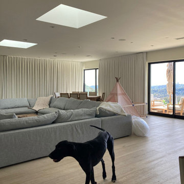 Luxurious Blackout Drapery in Malibu Home