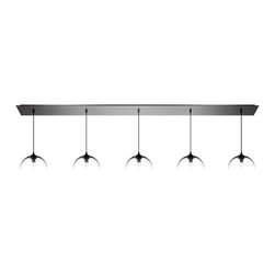 Linear 5 Modern Chandelier - Pendant Lighting