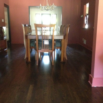 Hardwood Floor Sanding, staining, and Refinishing, and water damaged repair