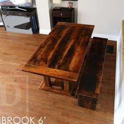 Reclaimed Wood Frame Tables - Dining Tables