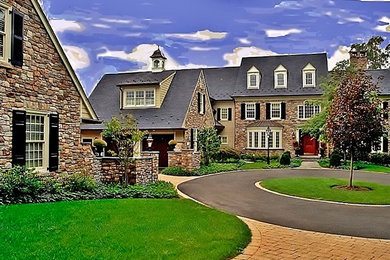 Traditional exterior home idea in Philadelphia
