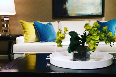 Transitional home design photo in Other