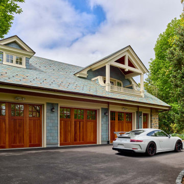 Close-up Exterior Garage