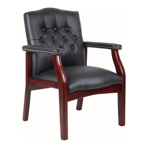 Papasan Chair With Camo Cushion And Black Frame Tropical