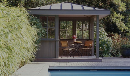 Ein Holzpavillon im Freien – so machen Sie den Gartentraum wahr