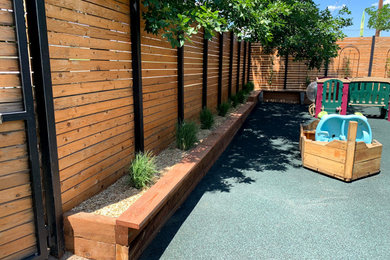 This is an example of a modern landscaping in Denver.