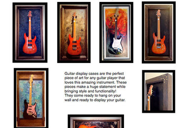 Guitar Display Cases / Shadow Boxes