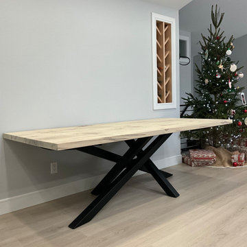 Ambrosia Tabletop & Steel Base