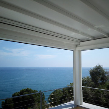 Pergola Nomo, copertura ideale per una splendida terrazza sul mare