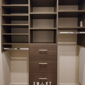 Master Walk In Closet - First Class Finish Designed By Smart Closets
