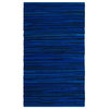 Safavieh Rag Rug Collection RAR130 Rug, Blue/Multi, 3' X 5'