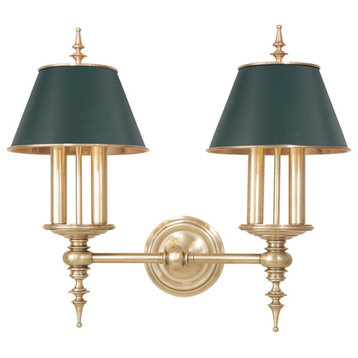 Hudson Valley Cheshire 4 Light Wall Sconce, Aged Brass 9502-AGB