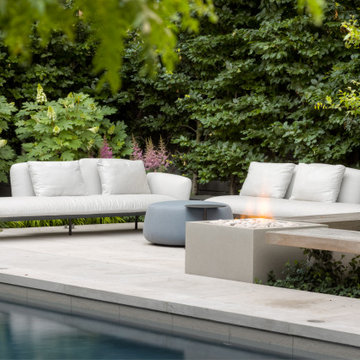 Forest Hill Modern Backyard