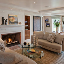Light area/soffit above mantle