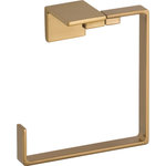 Delta - Delta Vero Towel Ring, Champagne Bronze, 77746-CZ - Complete the look of your bath with this Vero Towel Ring.  Delta makes installation a breeze for the weekend DIYer by including all mounting hardware and easy-to-understand installation instructions.  You can install with confidence, knowing that Delta backs its bath hardware with a Lifetime Limited Warranty.