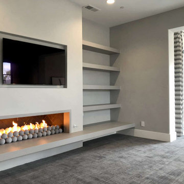 2 Custom Fireplace Burners and Pans