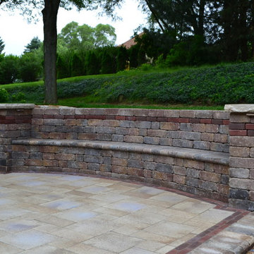 Patio and Lannon wall