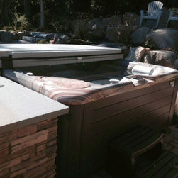 Deck and Hot Tub - Hot Tubs