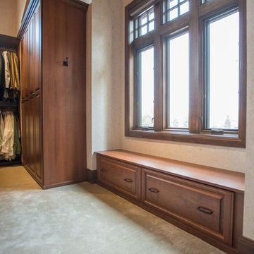 Colorado Springs Traditional Master Closet