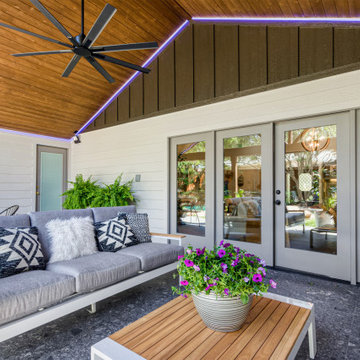 North Dallas Outdoor Living Space