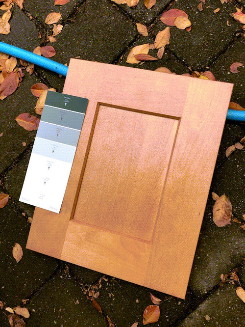 Colors to go with stained maple