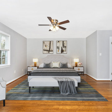 Same Bedroom Staged Multiple Ways