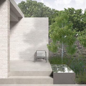 Cemetery House: Warm minimal house renovation and extension, London