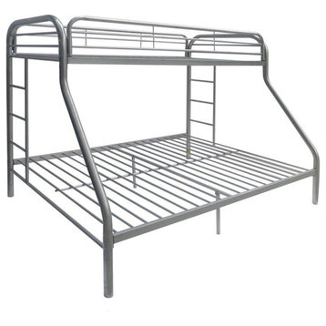 ACME Tritan Twin XL/Queen Bunk Bed, Silver
