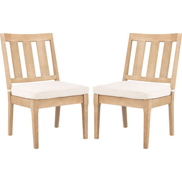 Dominica Outdoor Dining Chair (Set of 2) - Natural