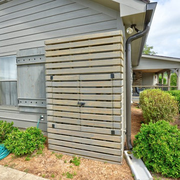 Shutters and utilities disguise