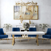 Dining table and chairs