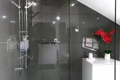 This is an example of a mid-sized contemporary bathroom in Other.