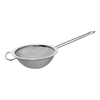 Norpro 2138 Stainless Steel Strainer With Plastic Handle, 8.5