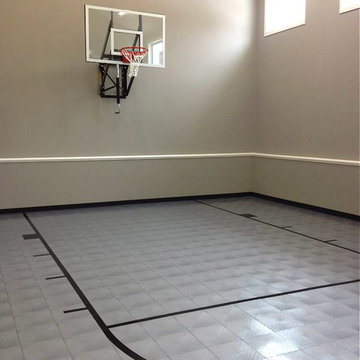 Minnesota Pro Baseball Players Home Court built by SnapSports