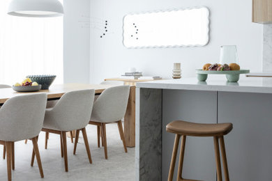 This is an example of a scandinavian home design in Sydney.