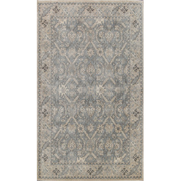 Geometric Traditional Ziegler Turkish Wool Area Rug Oriental Carpet 7x10